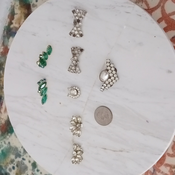 Antique Jewelry Antique Shoe Pins And Earrings Poshmark